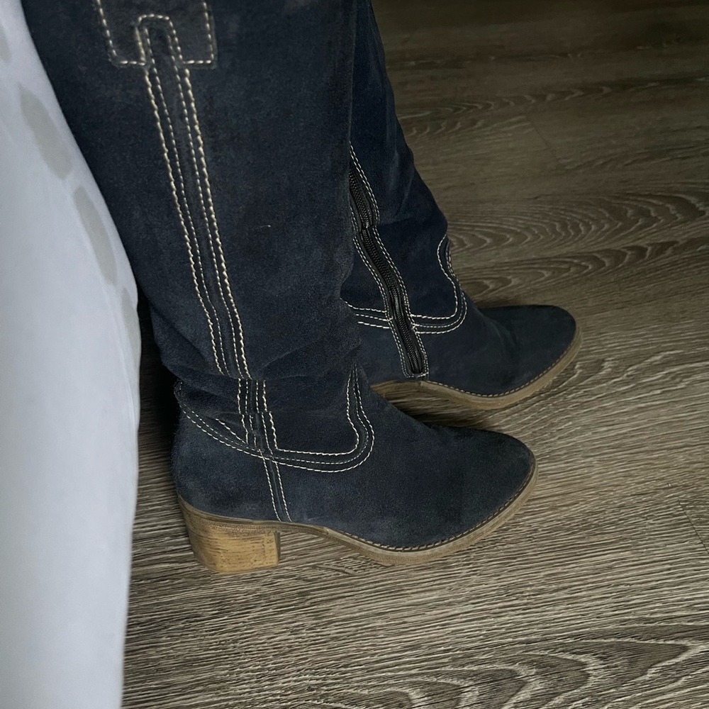 Women's Black Heeled Boots